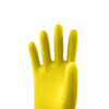 Latex household cleaning gloves anti-slip fish-scale textured palm grip